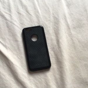 Black iPhone case fits 6 or 6s